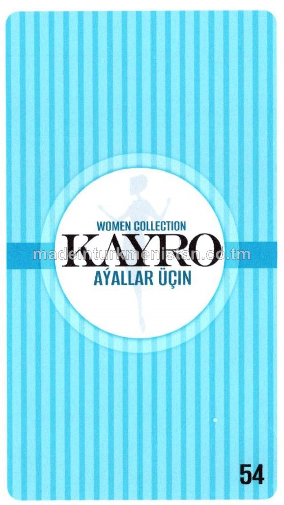 Aýallaryň trikotaž matadan trususy. Modeli: T9000, artikul: 1, ölçegi: 54