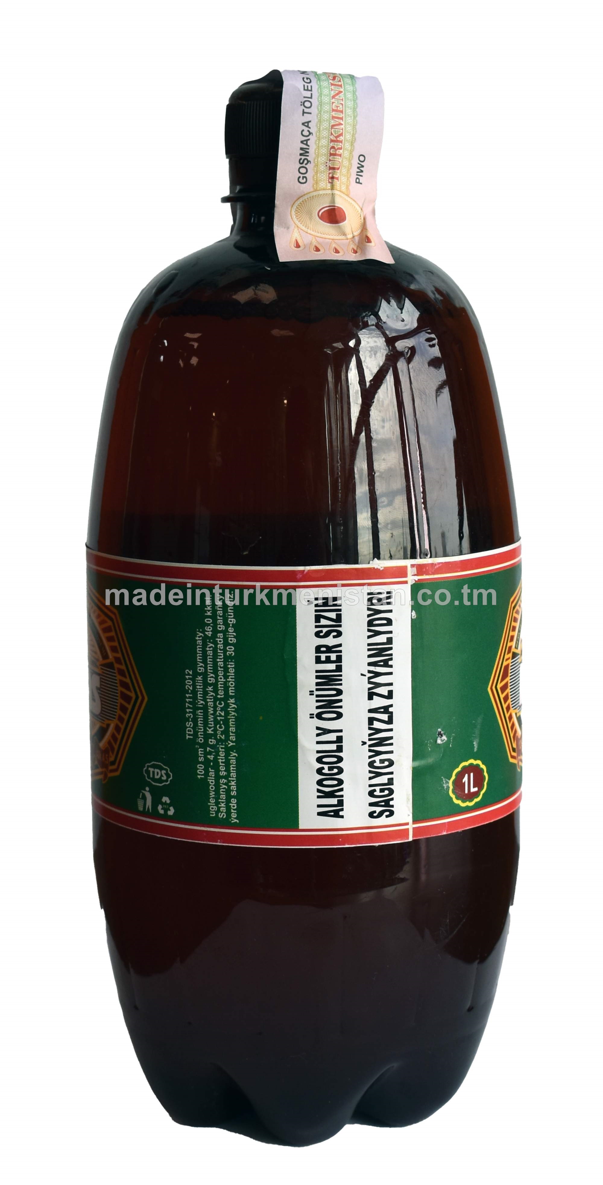 "Miras" açyk reňkli pasterizirlenen süzülen piwo