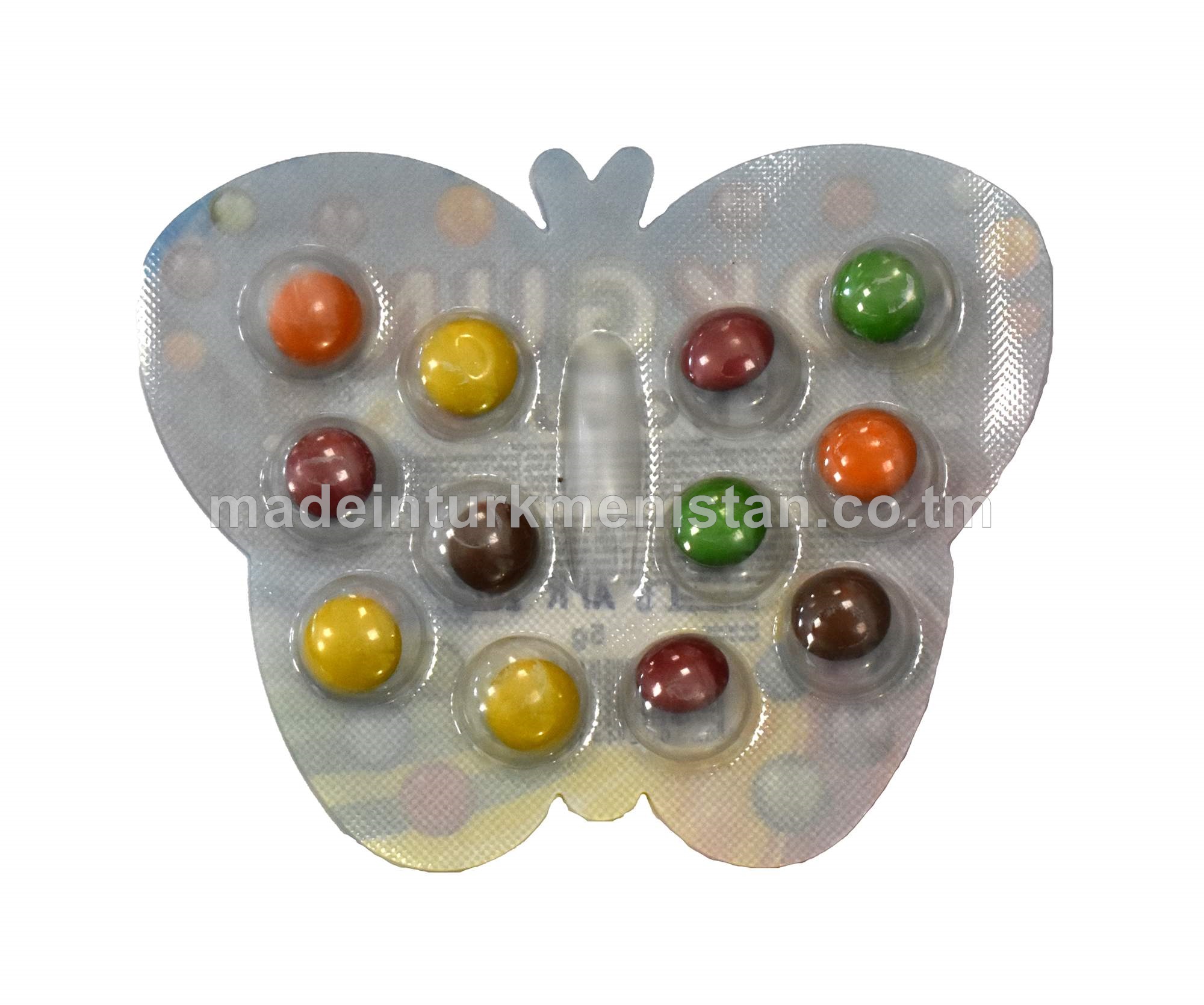 Tebigy reňkli şokolad örtülen nogul