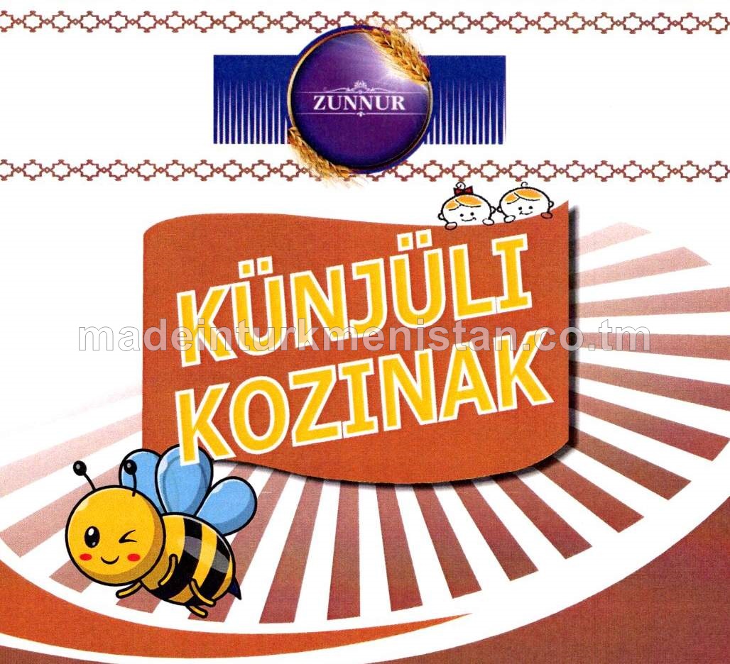 Künjüli kozinak (goňur etiketka)