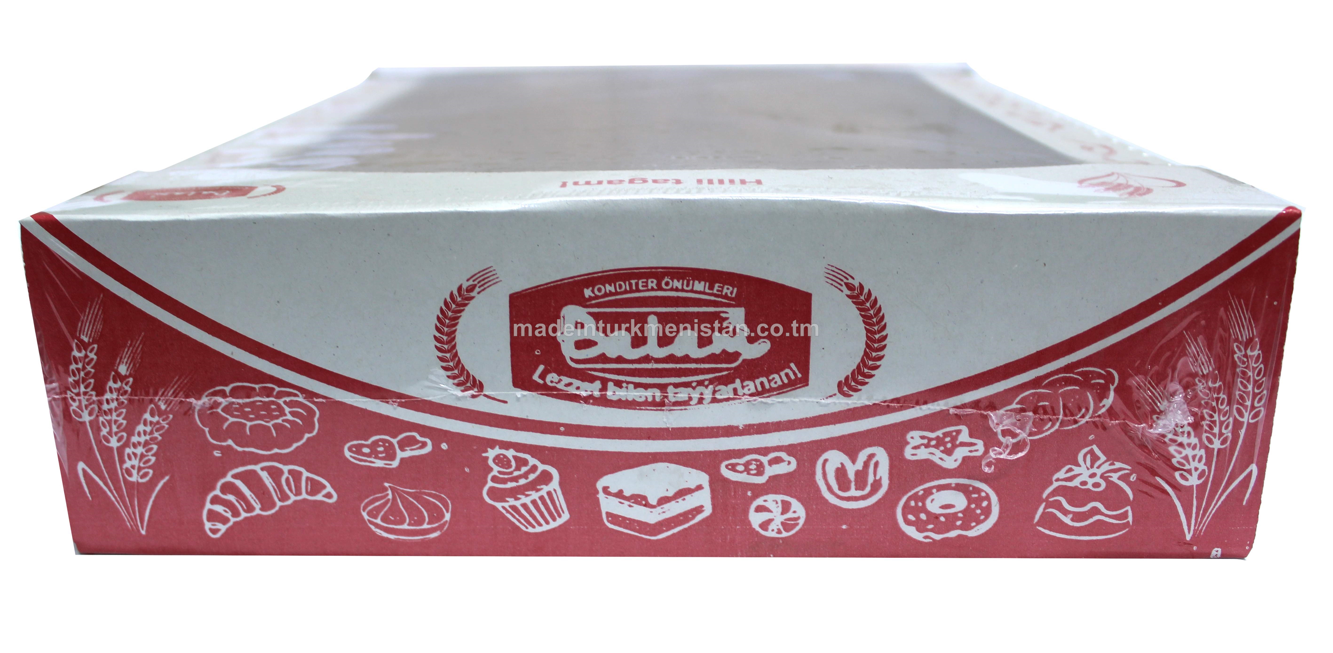 "Ýürek" şokolad ýakymly ysly gatlakly köke