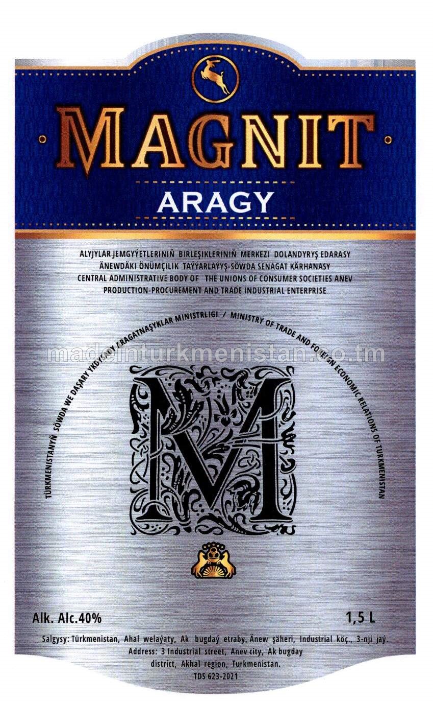 "Magnit" aragy. Alk:40%