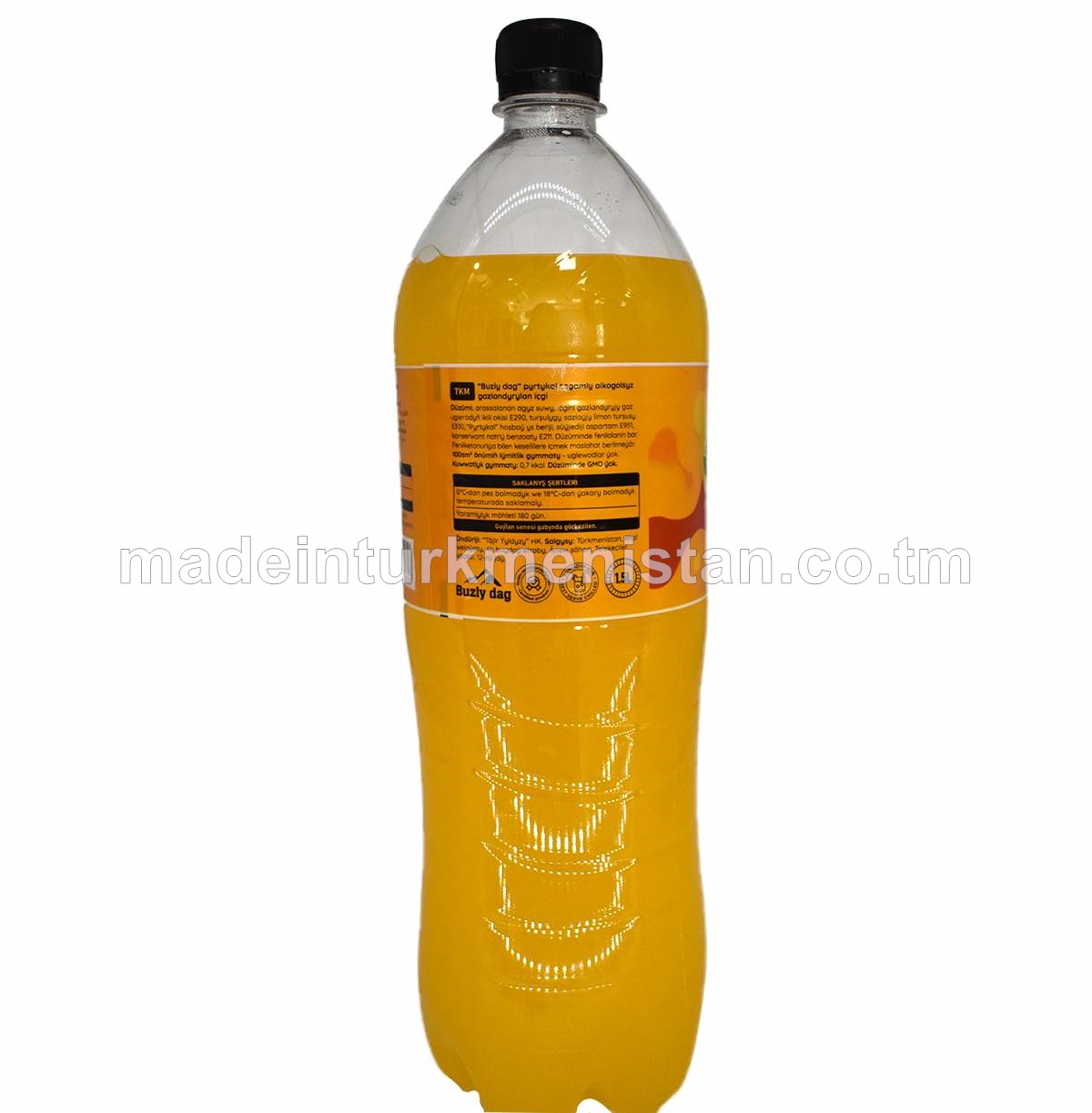 Pyrtykal tagamly alkogolsyz gazlandyrylan içgi