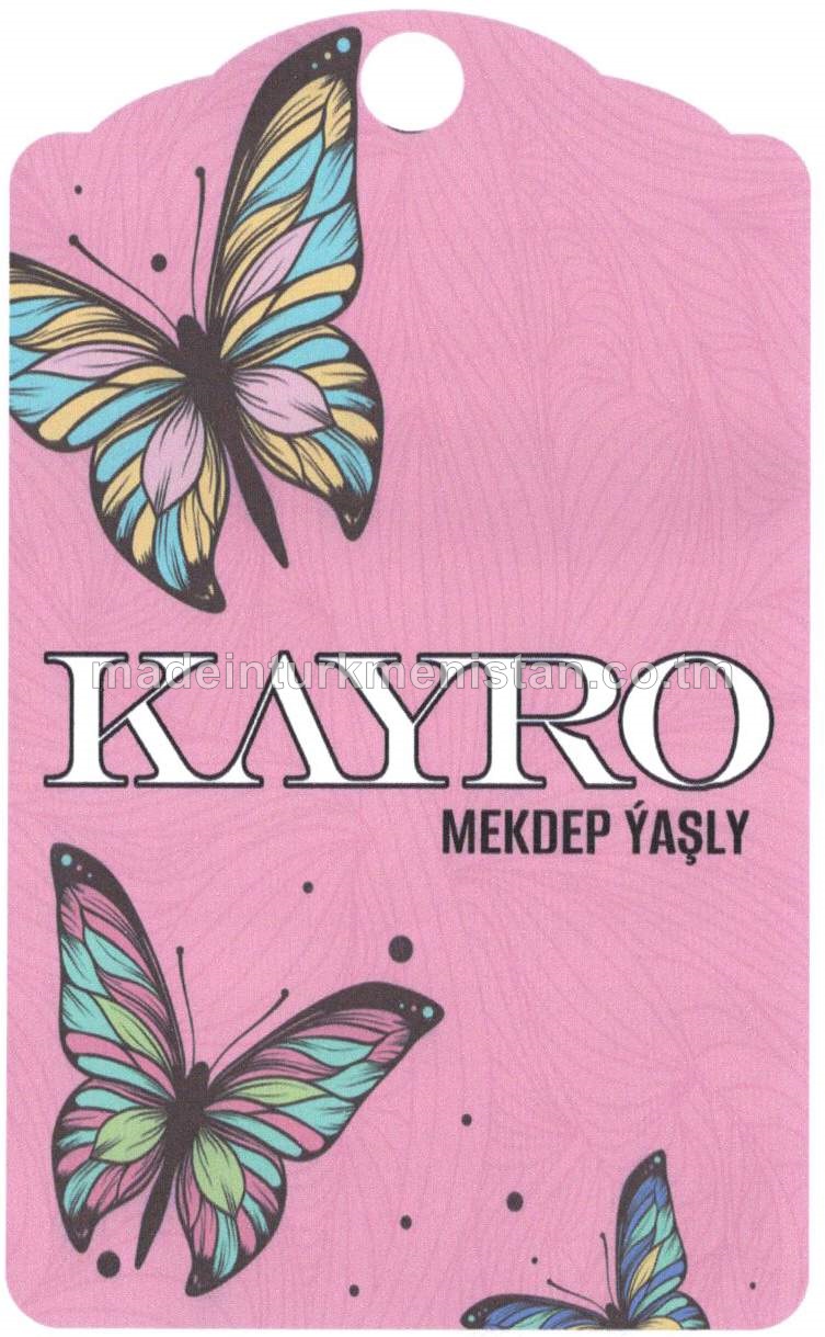 Ýetginjek ýaşly gyzlaryň trikotaž matadan fufaýkasy. Modeli: F7000, artikul: 1, ölçegi: 42