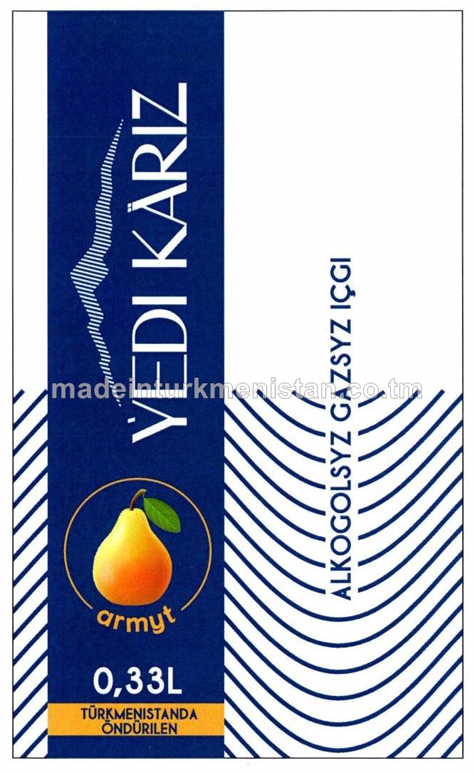 ÝEDI KÄRIZ ARMYT  ALKOGOLSYZ GAZSYZ IÇGI