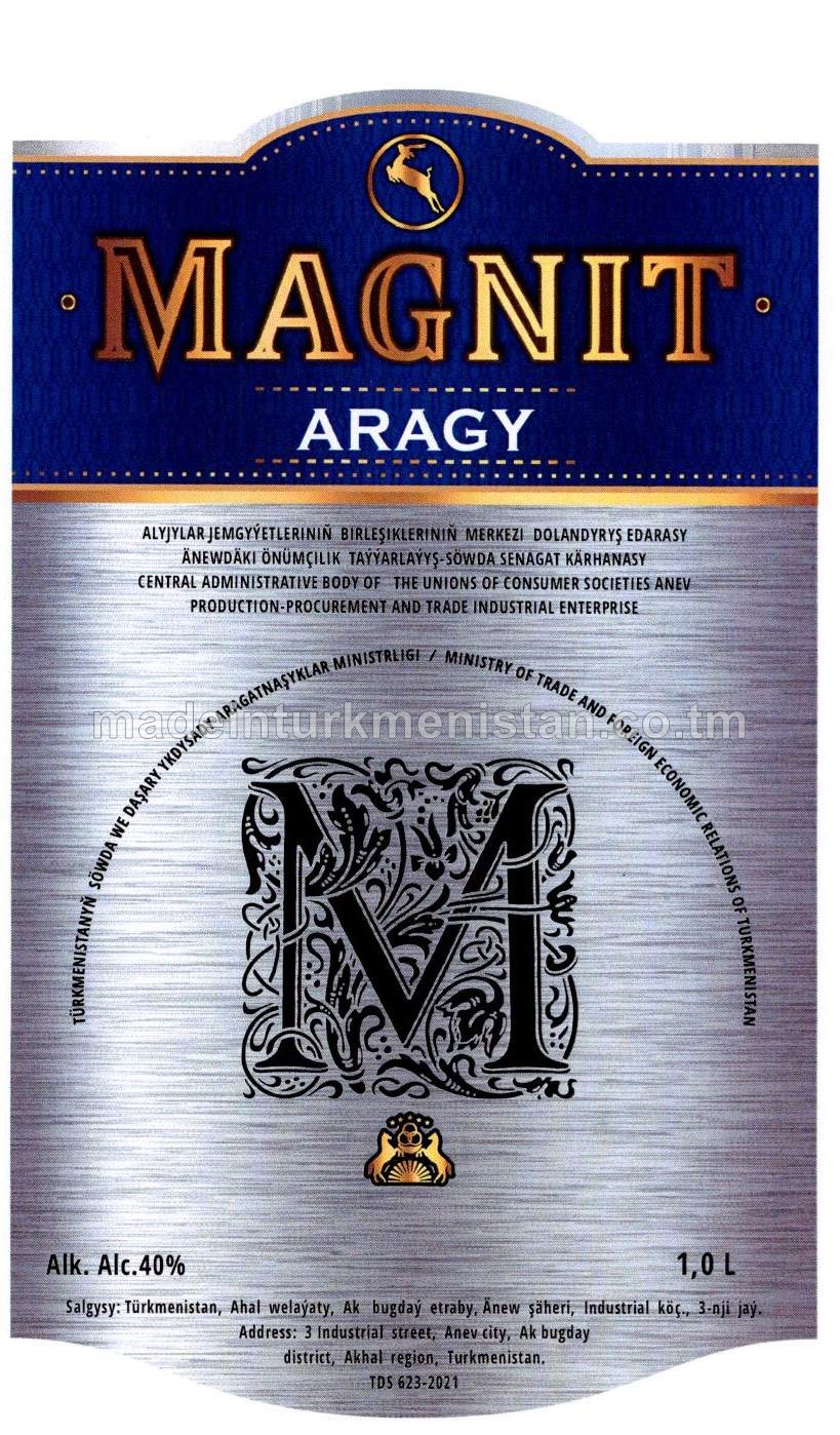 "Magnit" aragy. Alk:40%