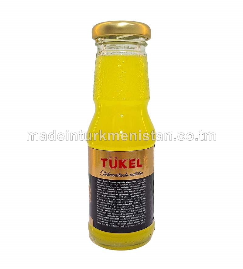 "Tükel" Ananas tagamly alkogolsyz gazsyz içgi