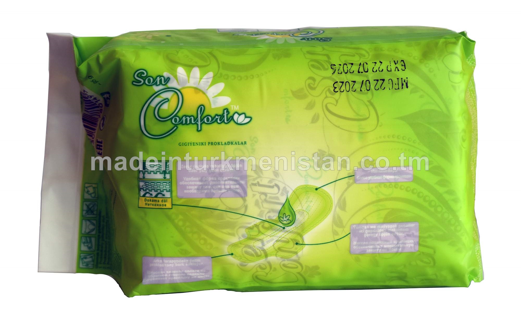 Pagta ýaly ýumşak prokladka 350mm