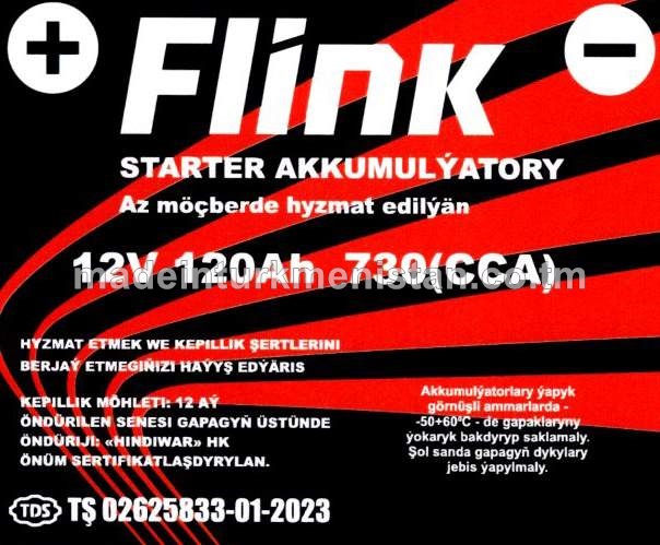 Akkumulýator 12V 120Ah 730 (CCA)