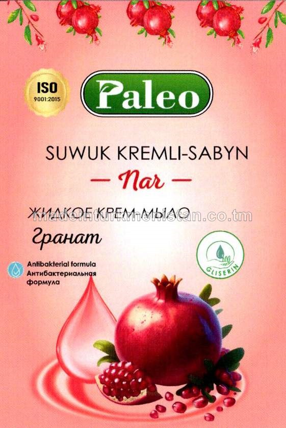 Suwuk kremli-sabyn "Nar". Antibakterial formula