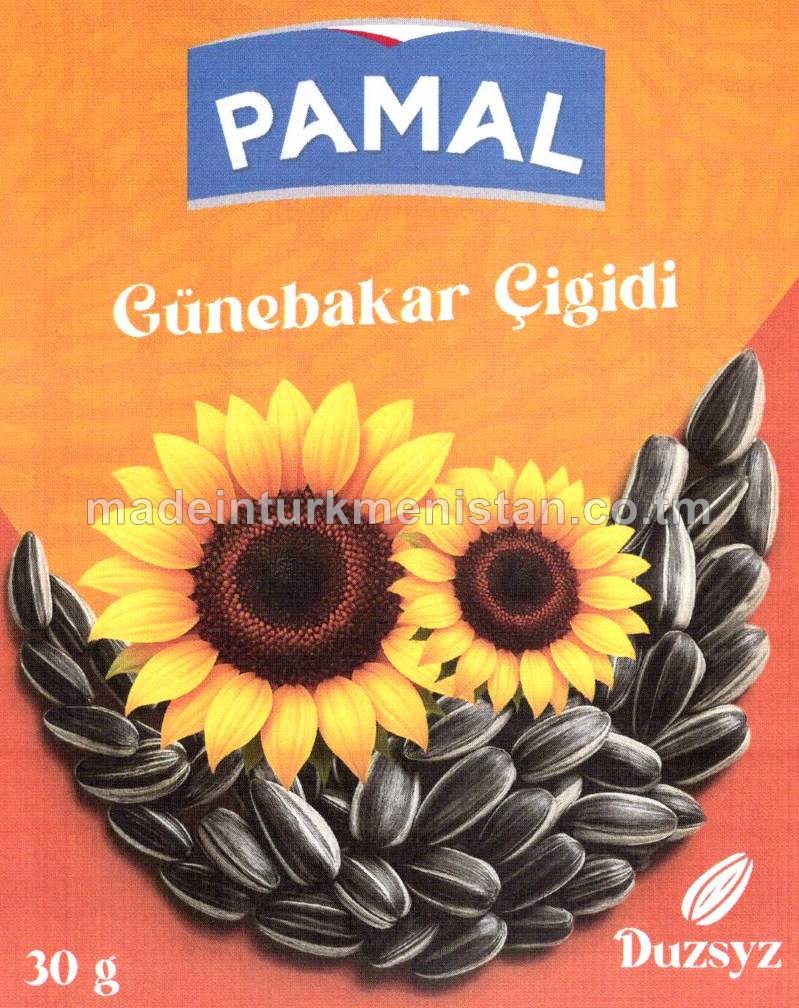 Günebakar çigidi. Duzsyz