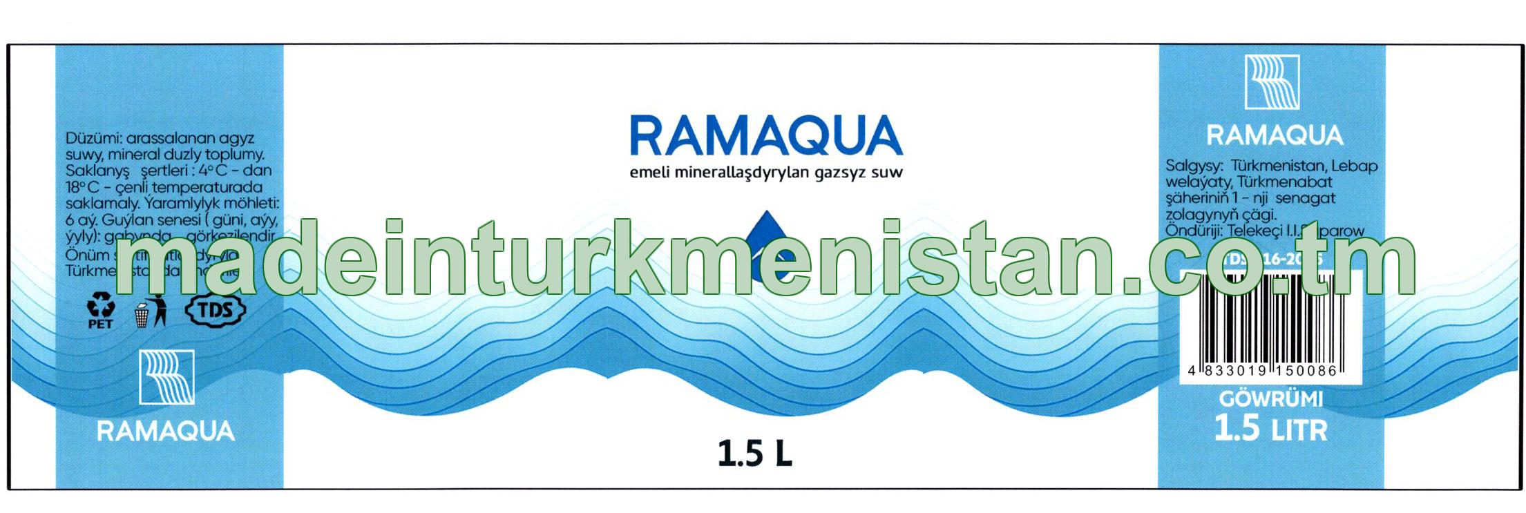 "Ramaqua" emeli minerallaşdyrylan gazsyz suw