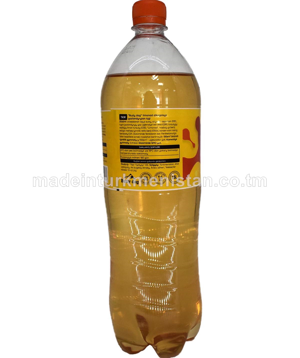 Limonad tagamly alkogolsyz gazlandyrylan içgi