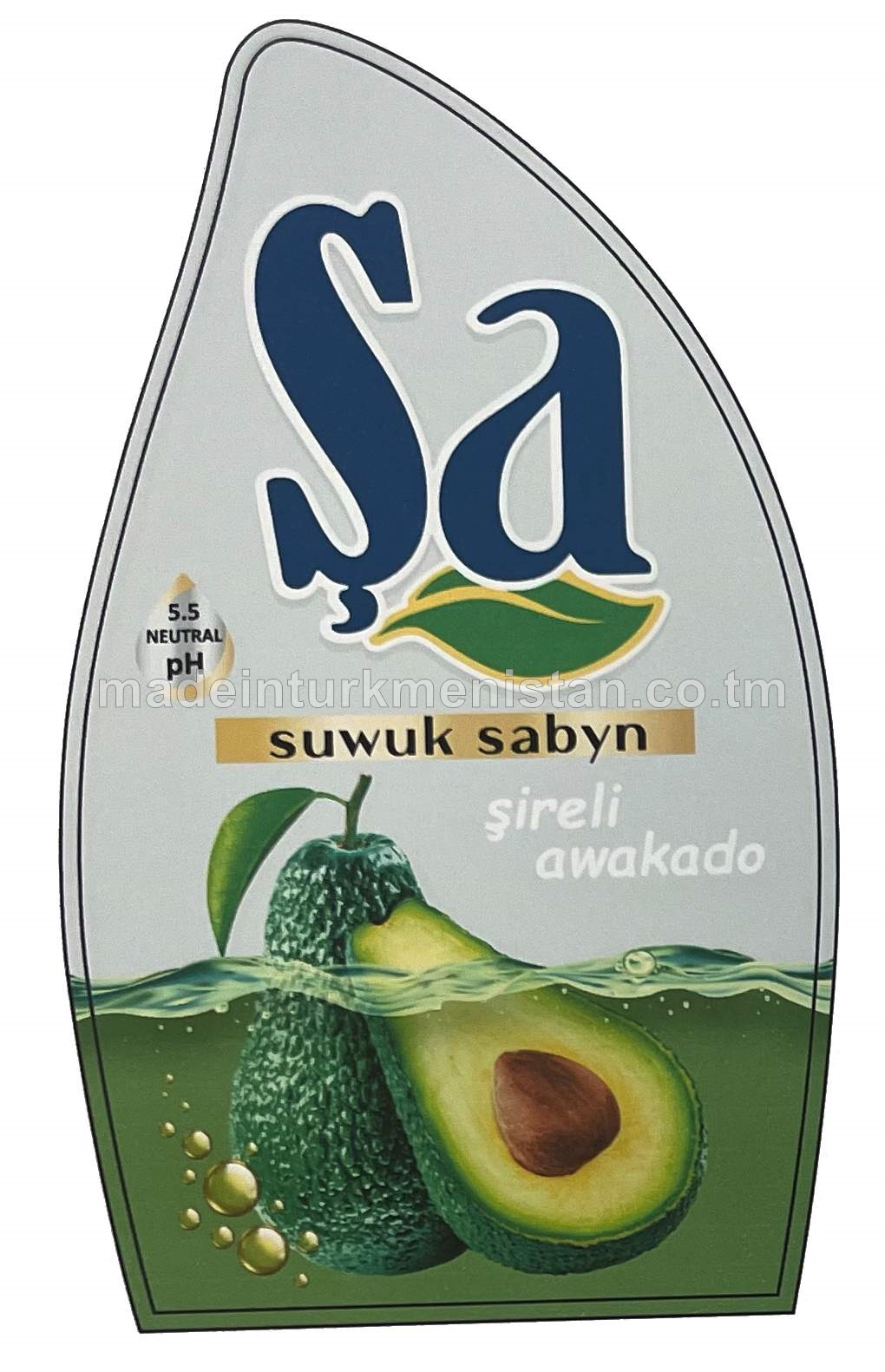 Şa suwuk sabyn, şireli awokado