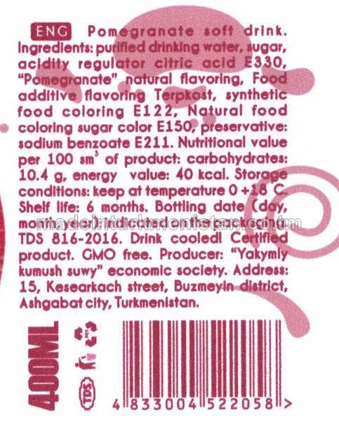 Nar alkogolsyz gazsyz içgi 