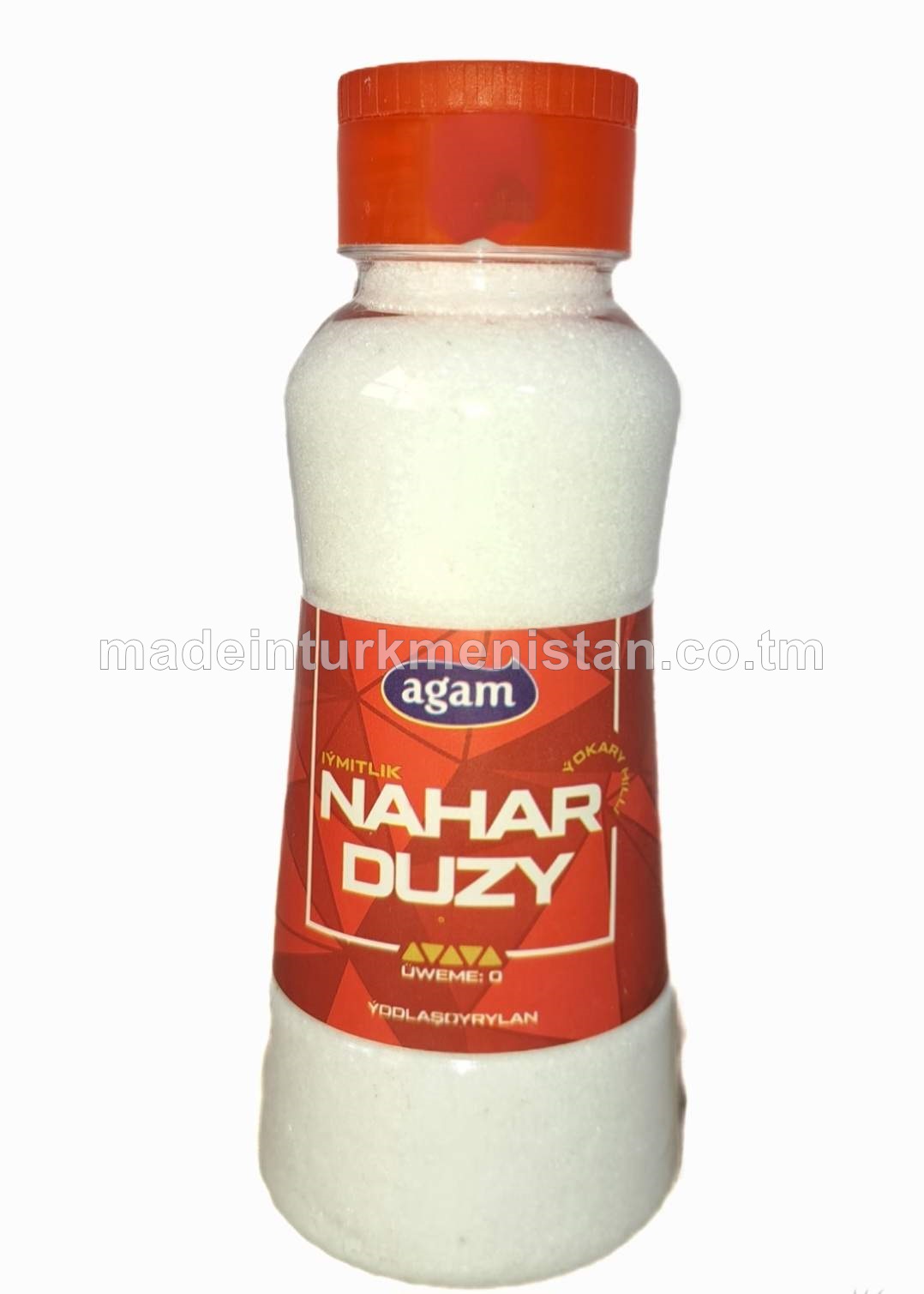 Iýmitlik nahar duzy. Ýodlaşdyrylan. Üweme 0