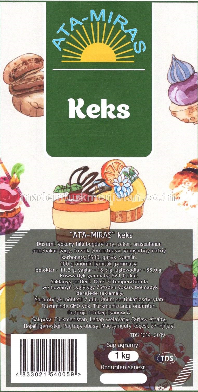 "ATA-MIRAS" Keks