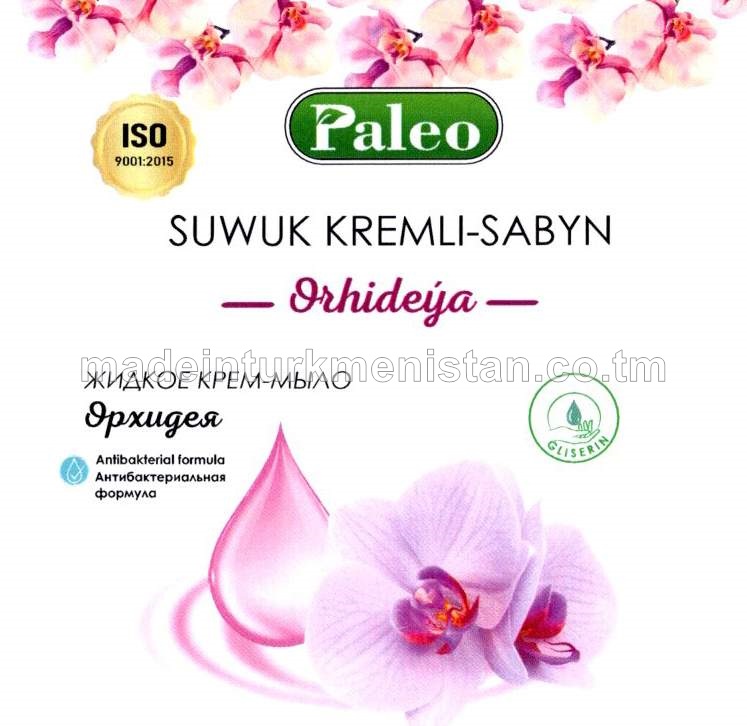Suwuk kremli-sabyn "Orhideýa". Antibakterial formula