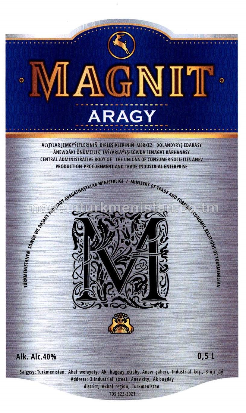 "Magnit" aragy. Alk:40%