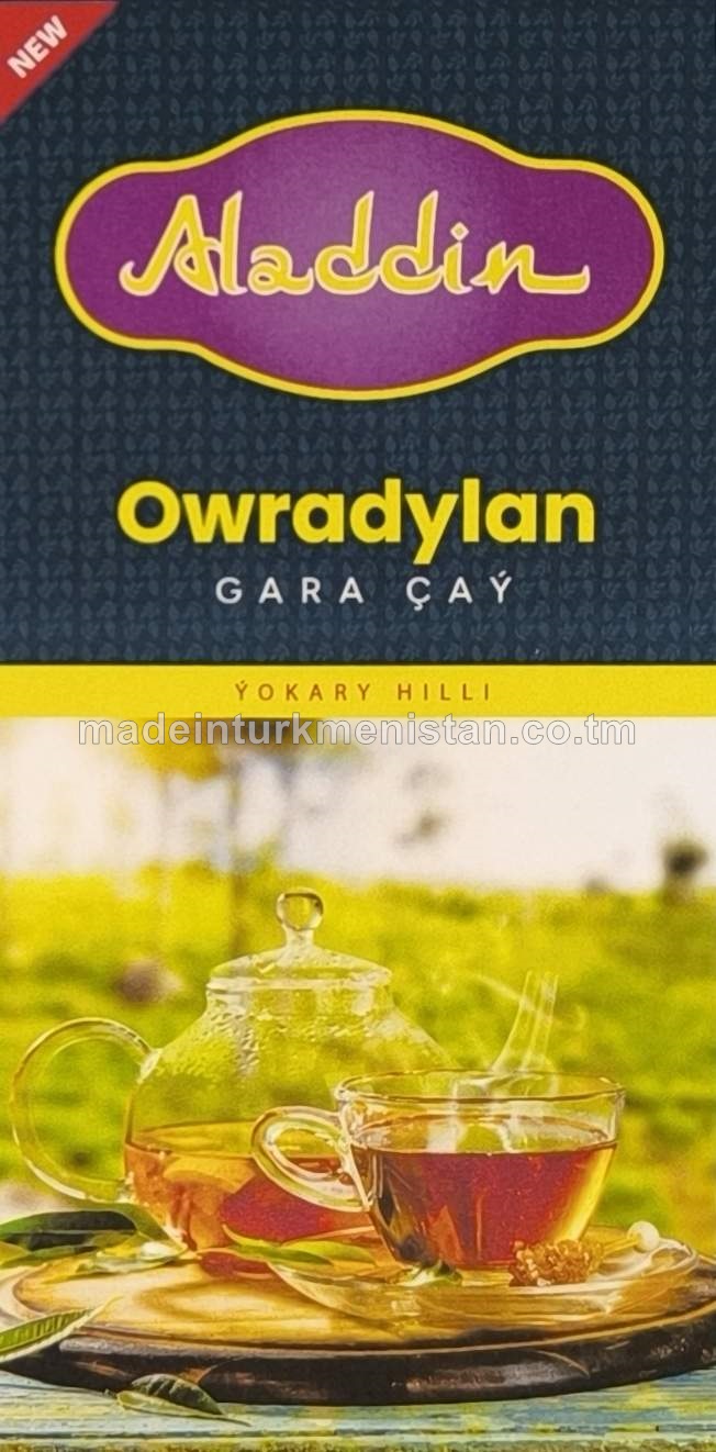 Ýokary hilli owradylan gara çaý (Eýran Yslam Respublikasynyň önümi)