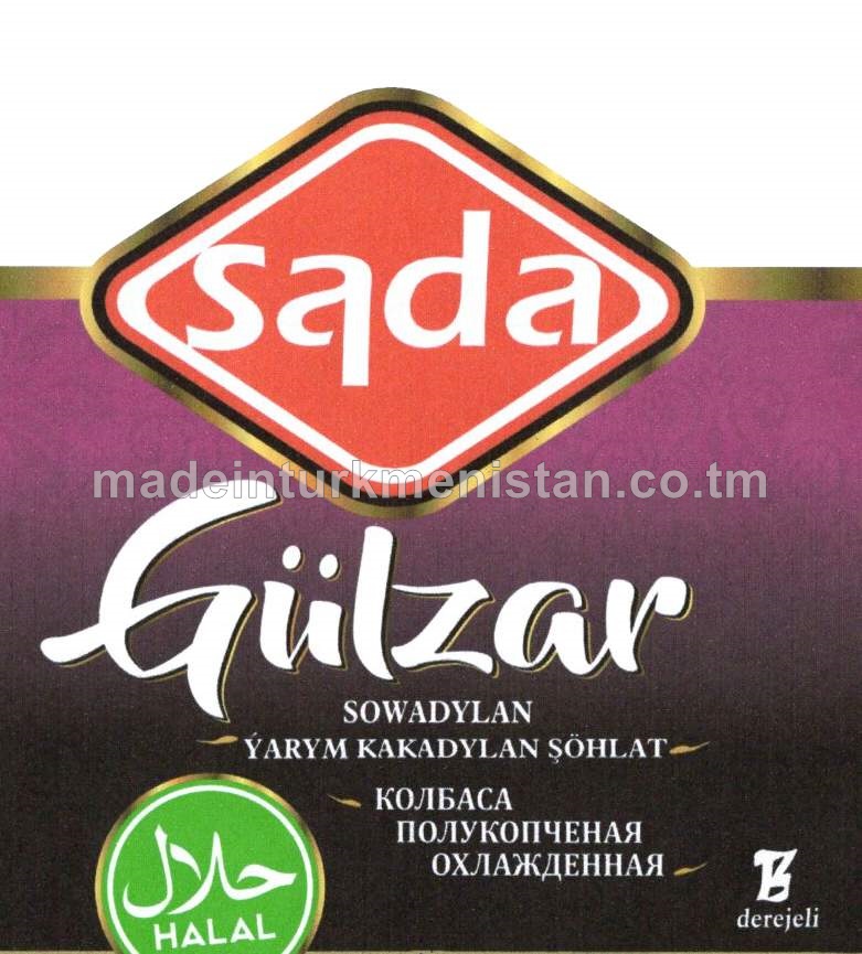 "Gülzar" sowadylan ýarym kakadylan şöhlat, "B" derejeli