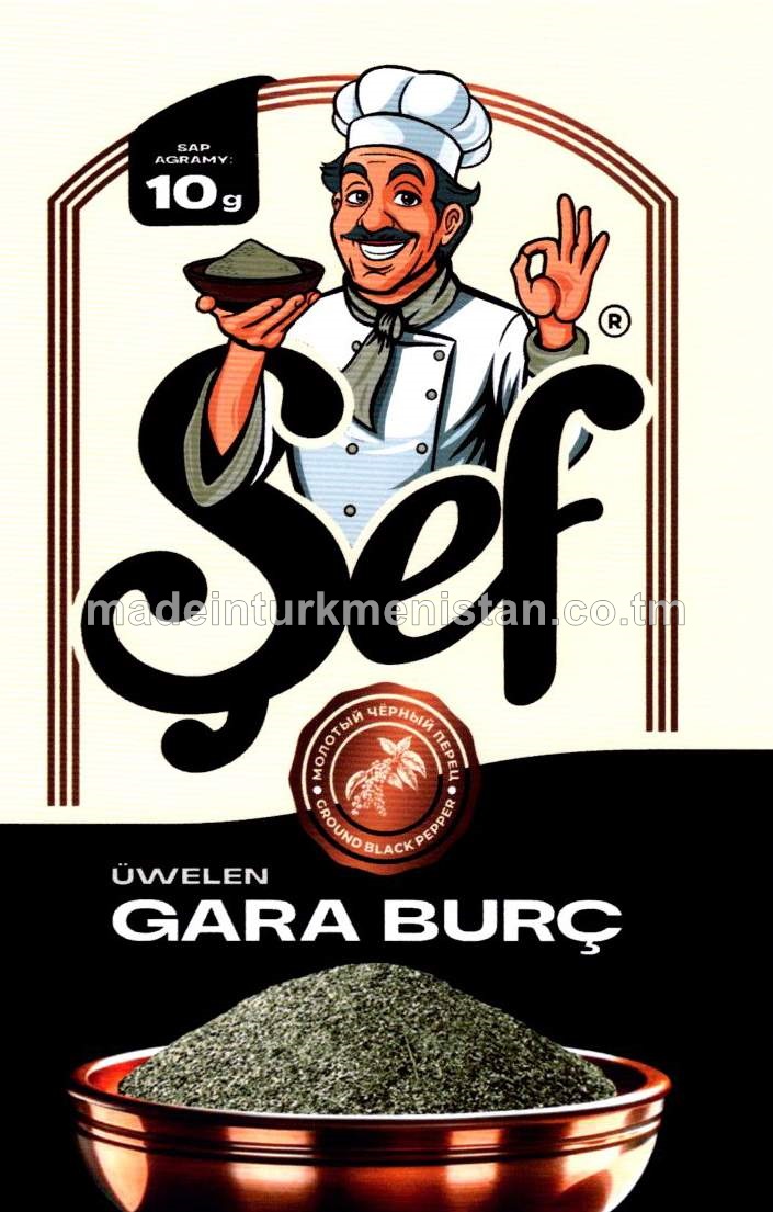 "Şef" Üwelen gara burç (Wýetnam Respublikasynda öndürilen)