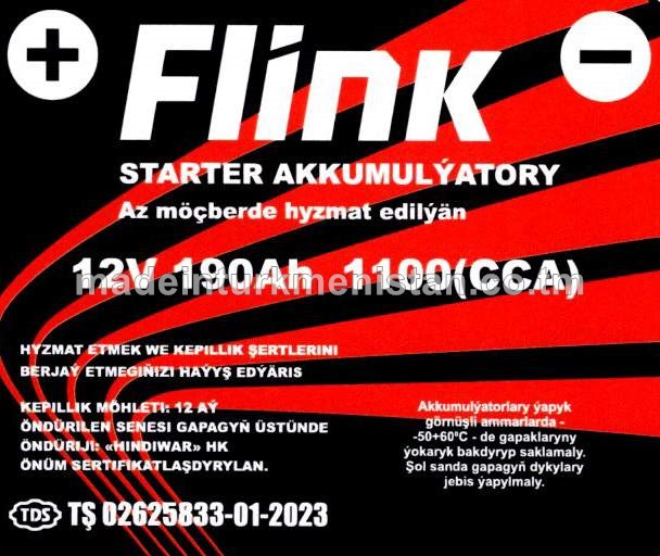 Akkumulýator 12V 190Ah 1100 (CCA)