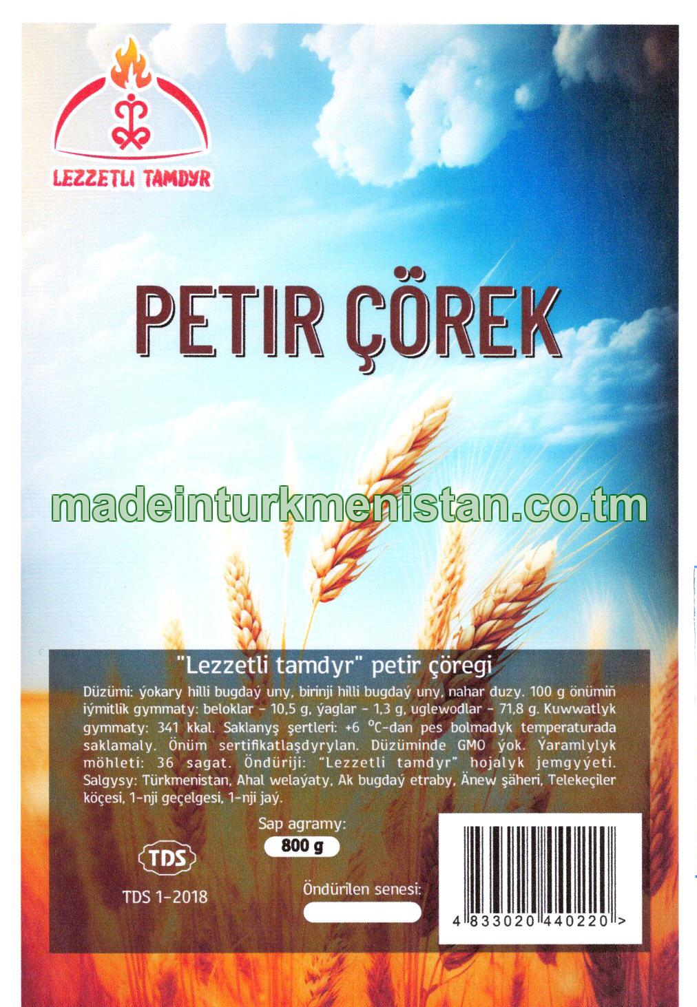"Lezzetli tamdyr" petir çöregi
