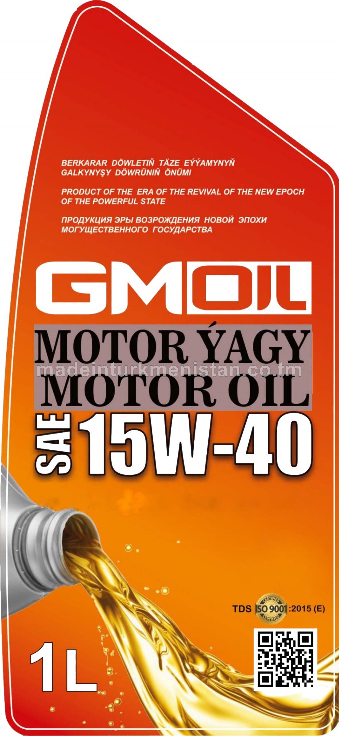 Motor ýagy SAE 15W-40