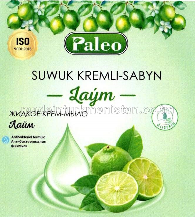 Suwuk kremli-sabyn "Laým". Antibakterial formula