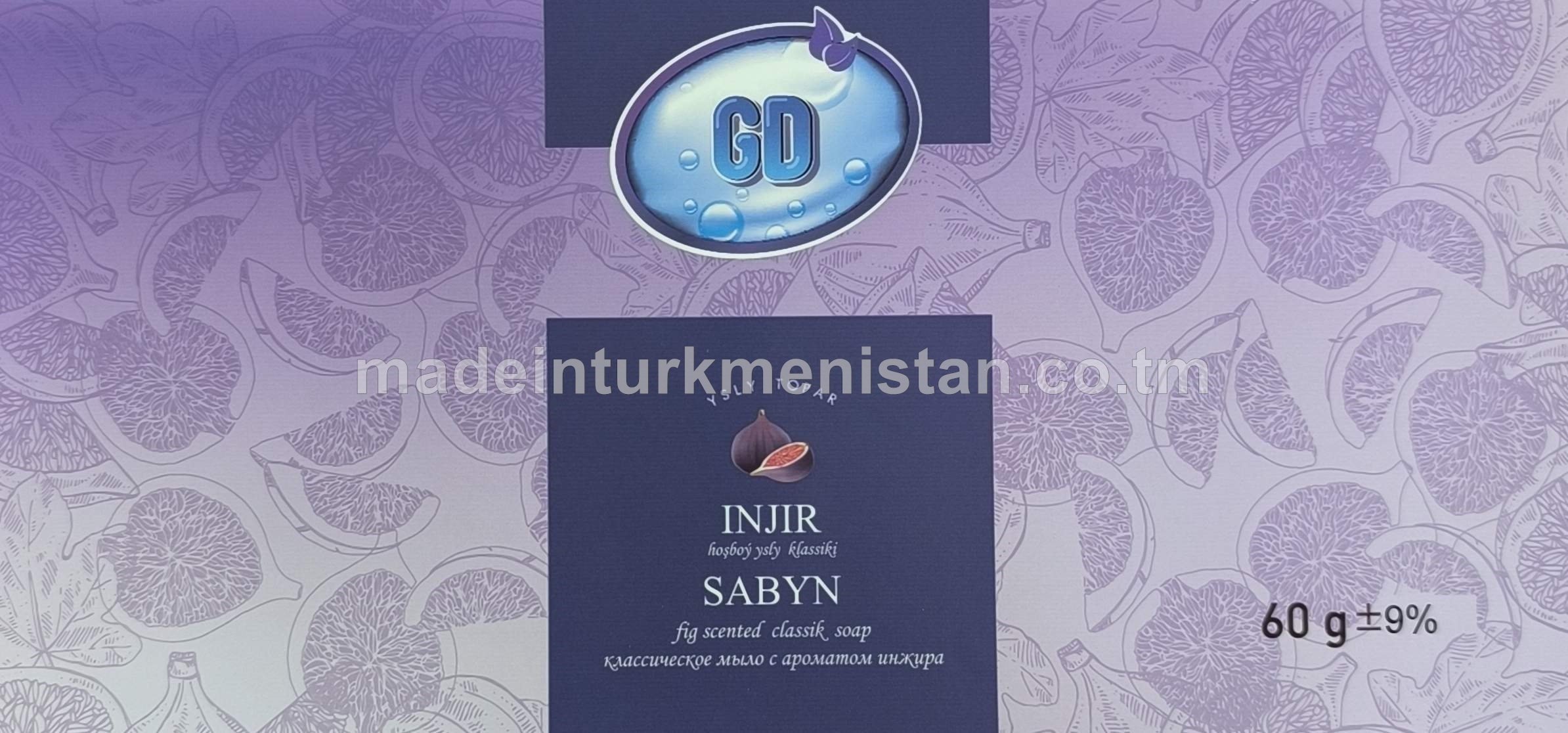 Injir hoşboý ysly klassiki sabyn