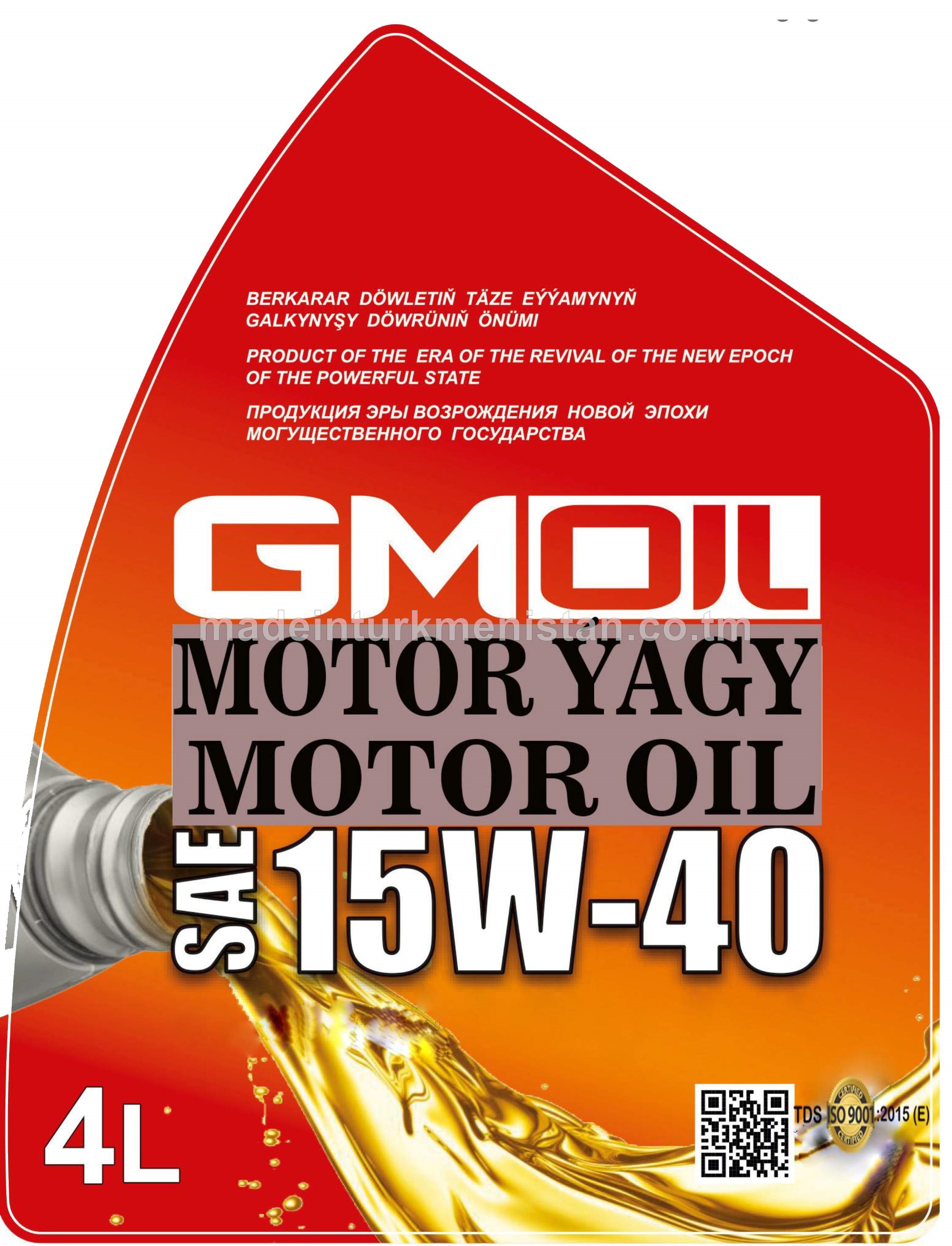 Motor ýagy SAE 15W-40