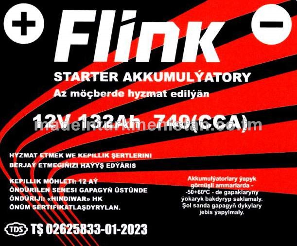 Akkumulýator 12V 132Ah 740 (CCA)