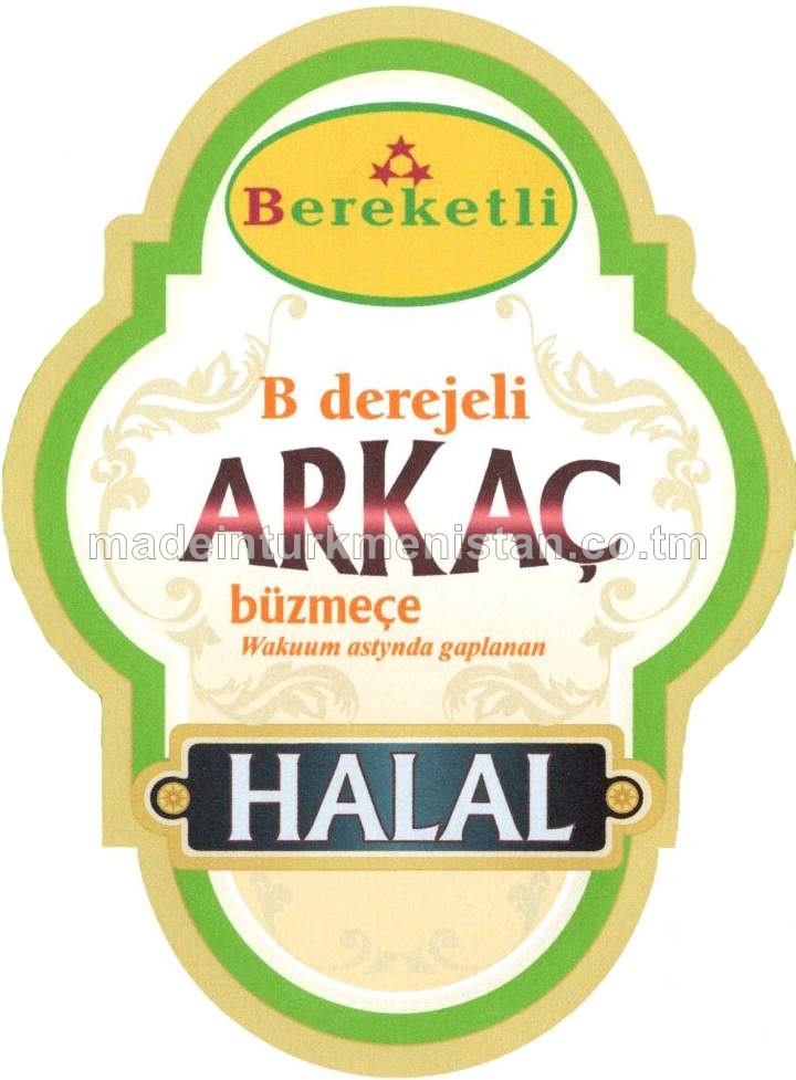 "Arkaç" büzmeçe B derejeli