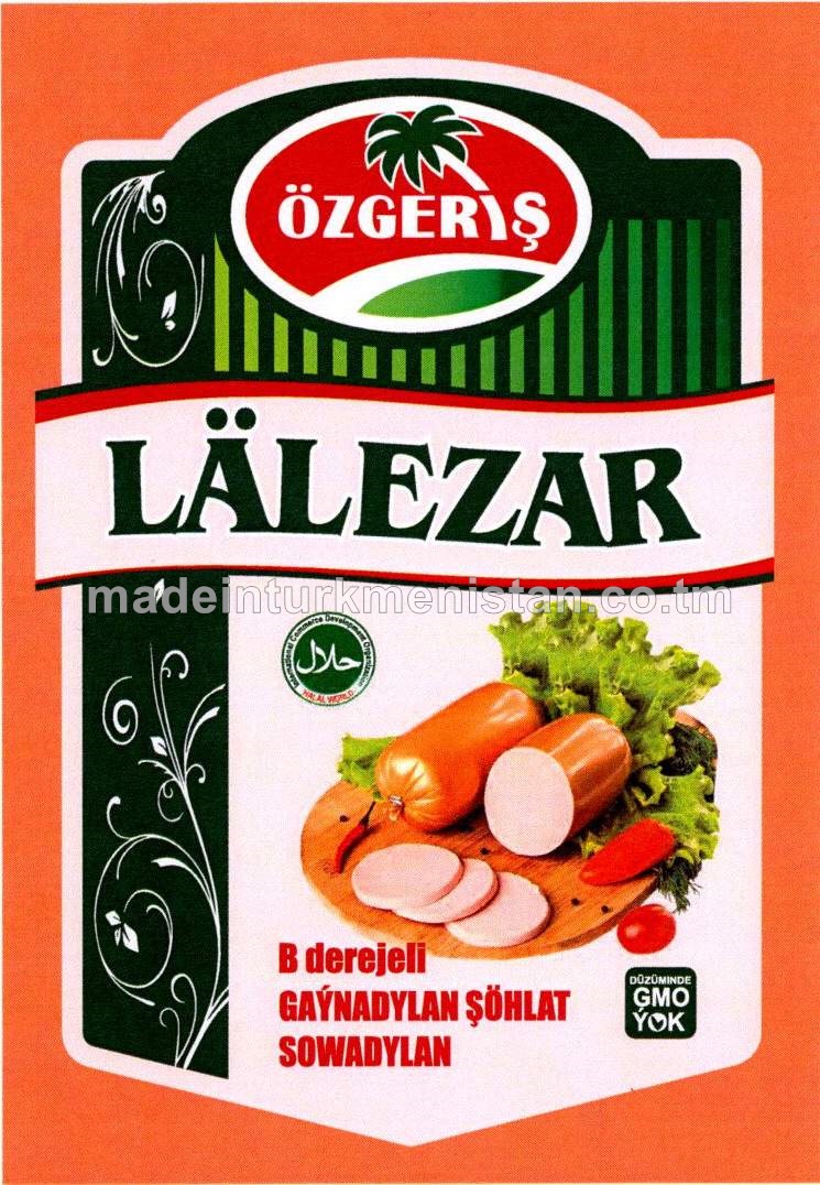 "Lälezar" B derejeli gaýnadylan şöhlat sowadylan