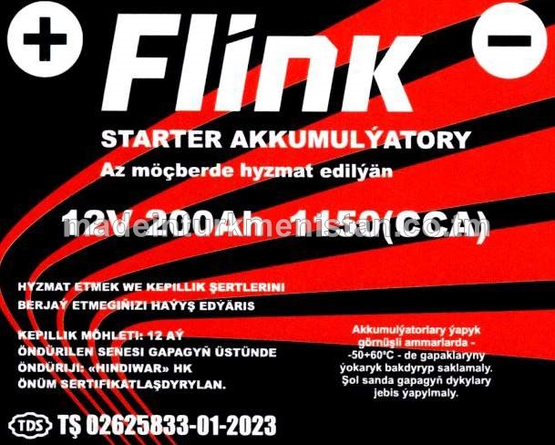 Akkumulýator 12V 200Ah 1150 (CCA)