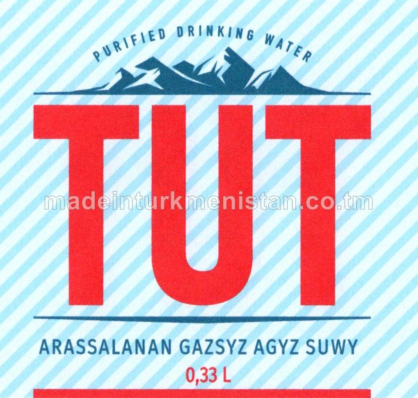 "TUT" purified drinking water