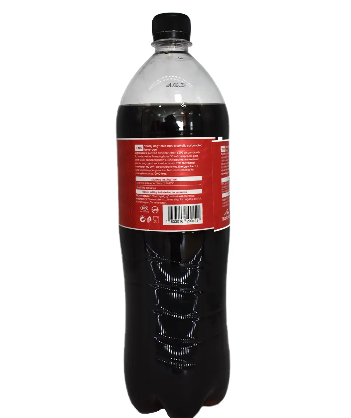 Buzly dag Cola alkogolsyz gazlandyrylan içgi