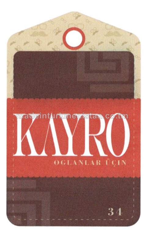 Kiçi mekdep ýaşly oglanlaryň trikotaž matadan trusysy. Modeli: T4000, artikul:1, ölçegi: 34