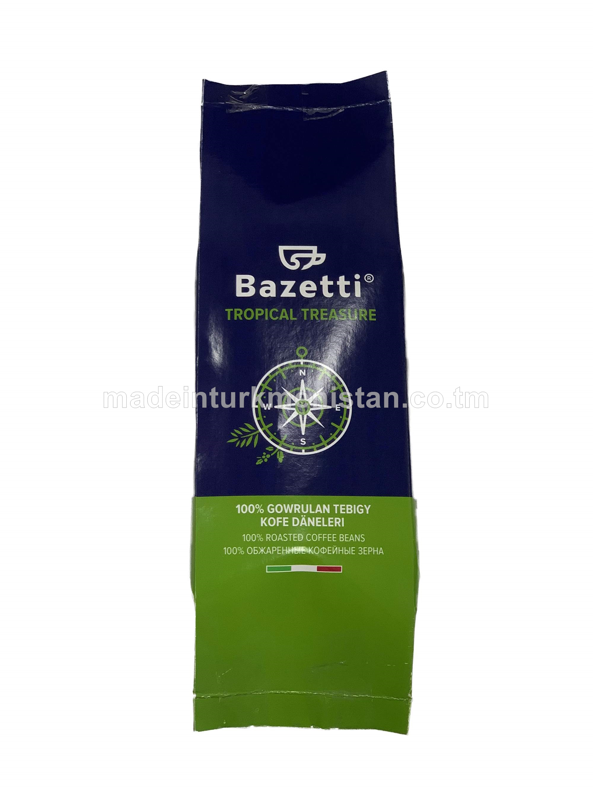 "Tropical Treasure" gowrulan tebigy kofe däneleri