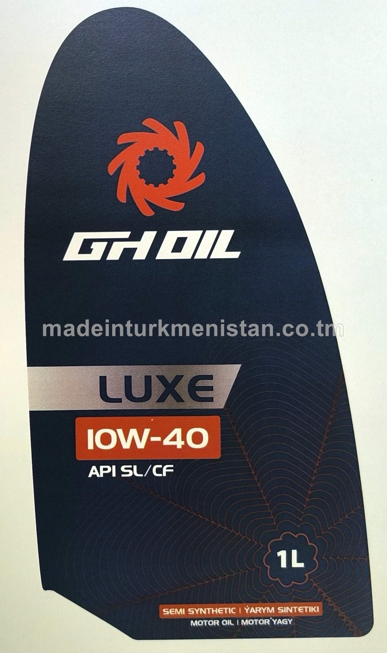 Ýarym sintetiki hereketlendiriji ýagy LUXE 10W-40 API SL/CF