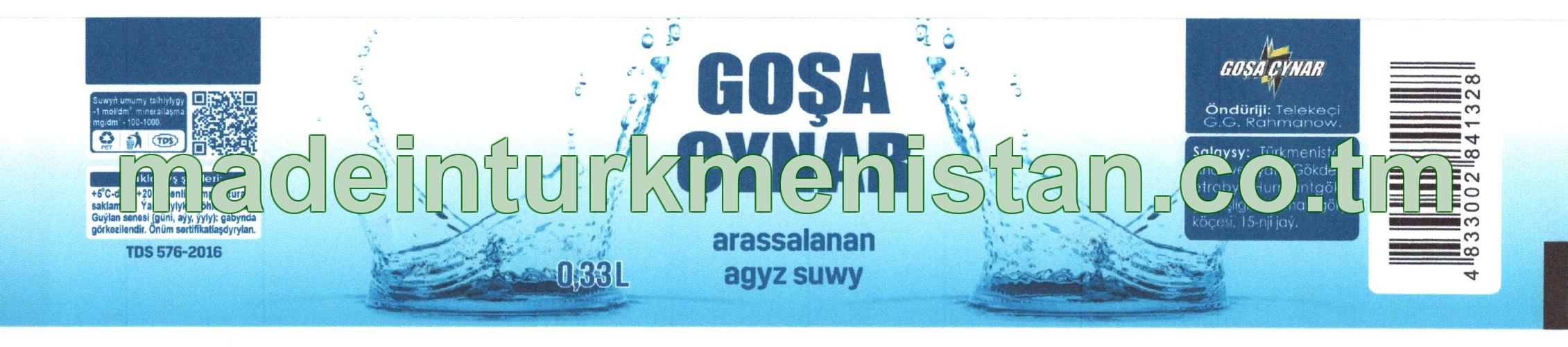 Arassalanan agyz suwy