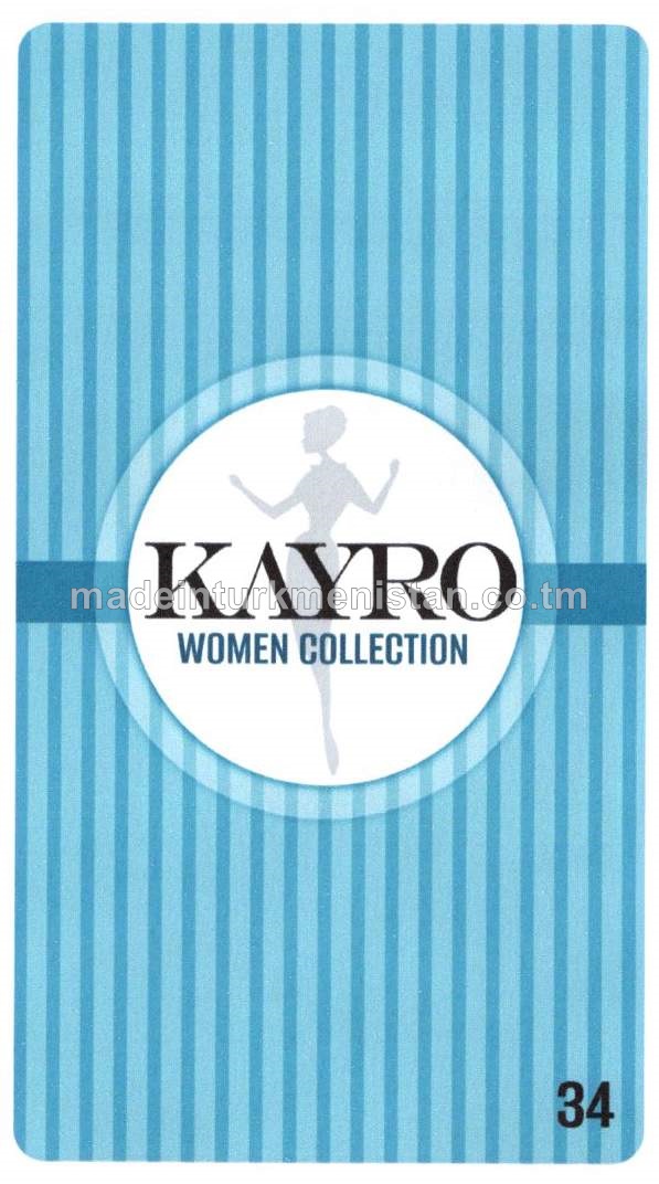 Kiçi mekdep ýaşly gyzlaryň trikotaž matadan trusysy. Model: T3000, artikul: 1, ölçegi: 34