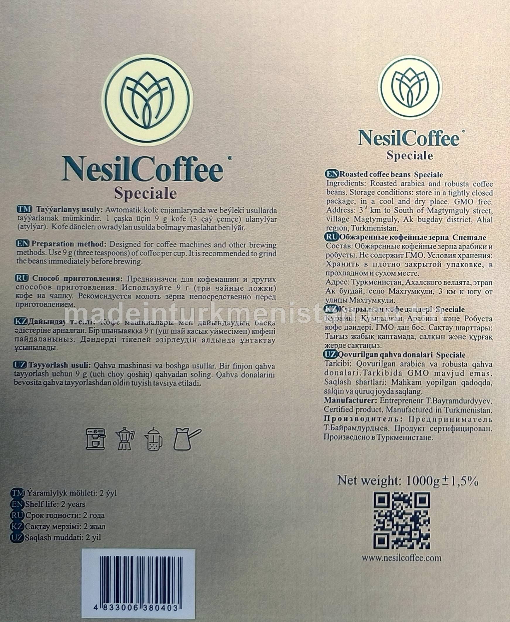 Speşale gowrulan kofe