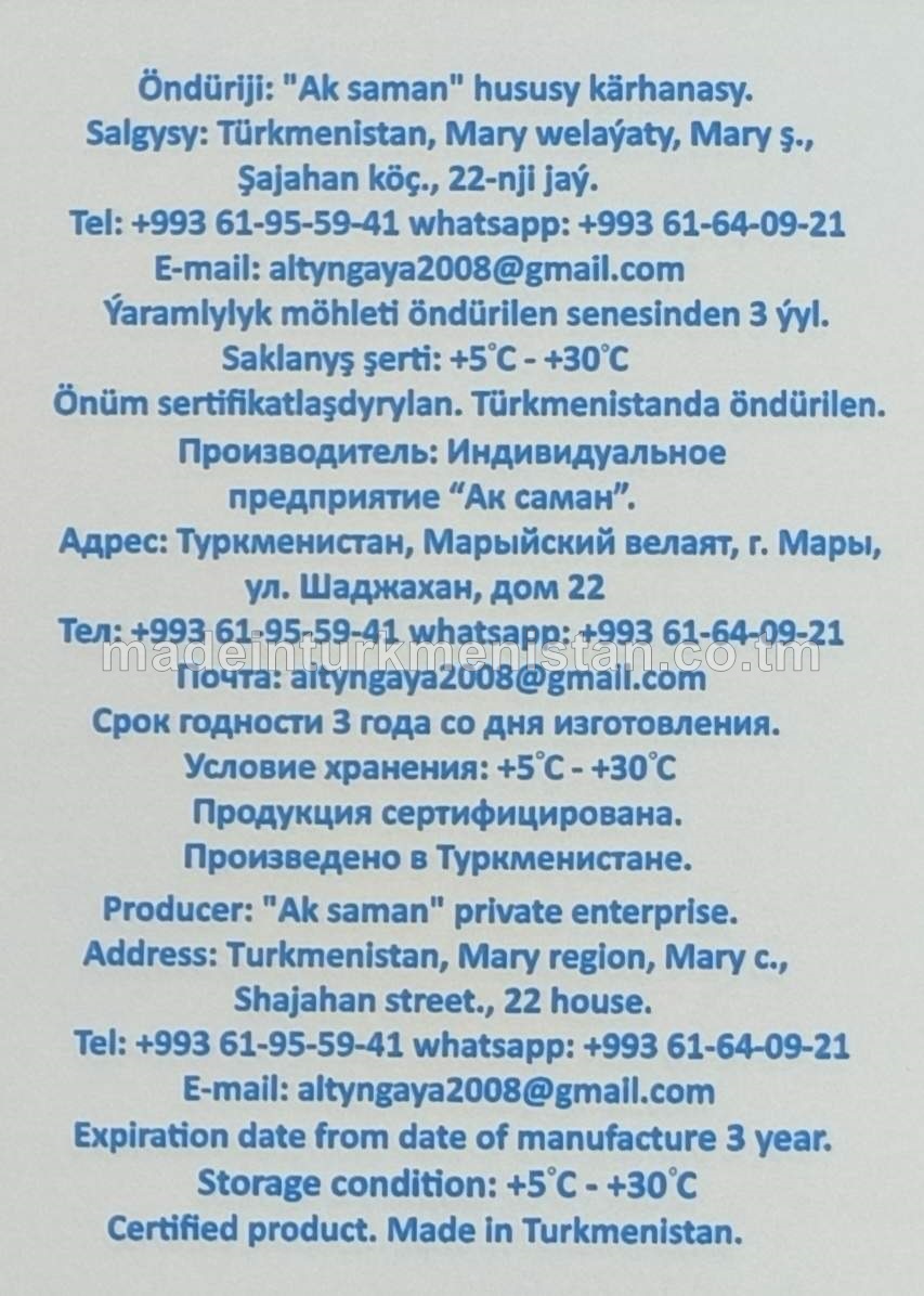 "A+" awtomatiki we el usulda kir ýuwujy suwuk serişde Supreme (5kg)