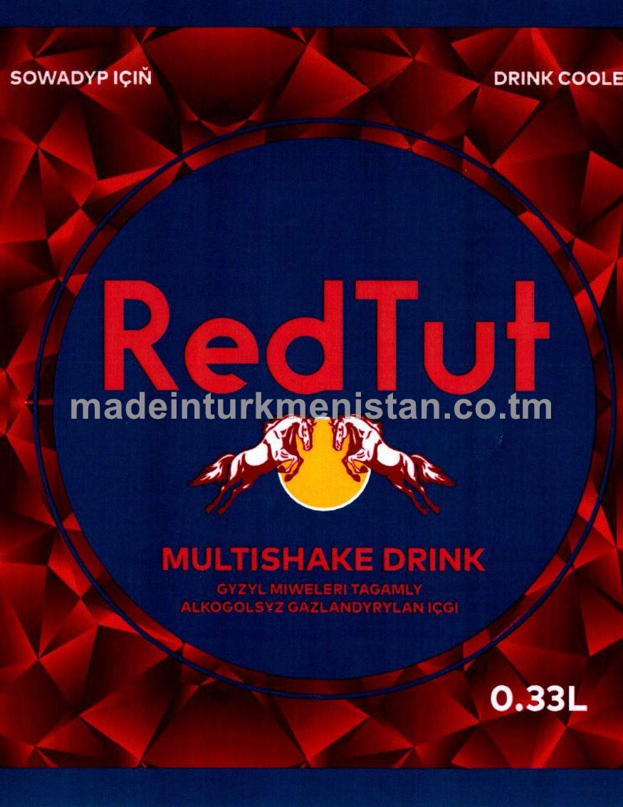 "Red tut" Gyzyl miweleri tagamly alkogolsyz gazlandyrylan içgi