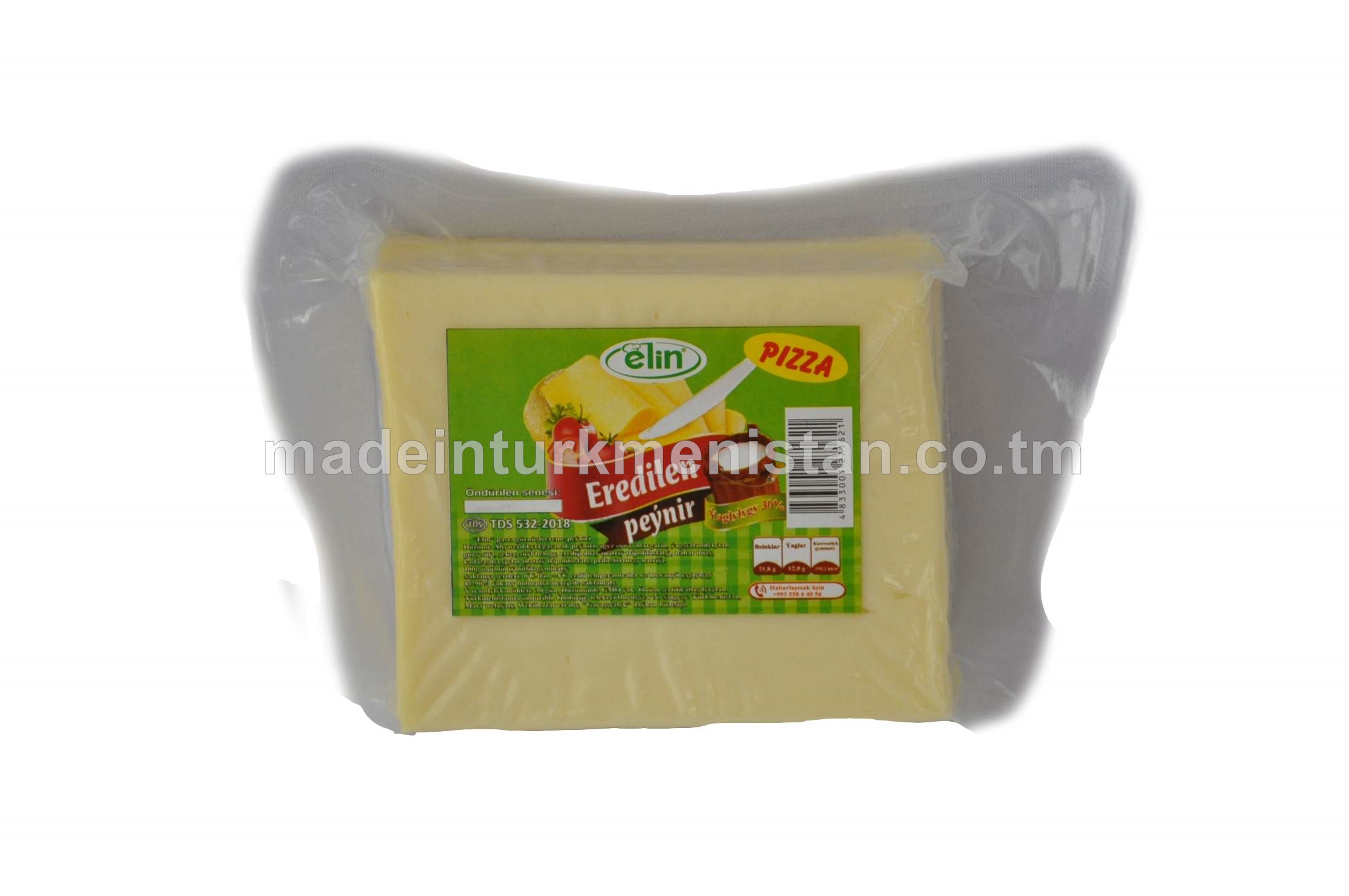 Pasta görnüşli ereme peýnir.