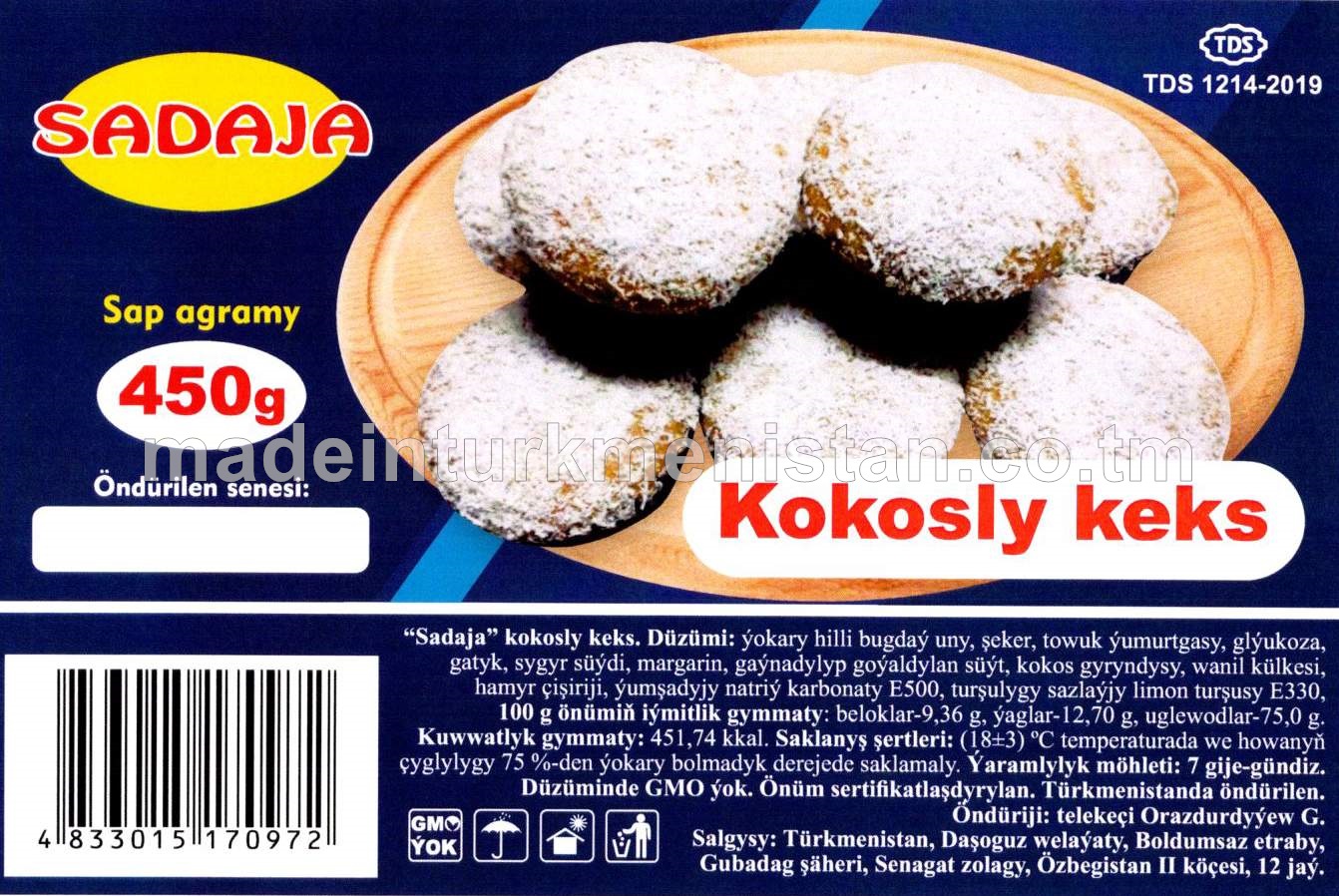 Kokosly keks