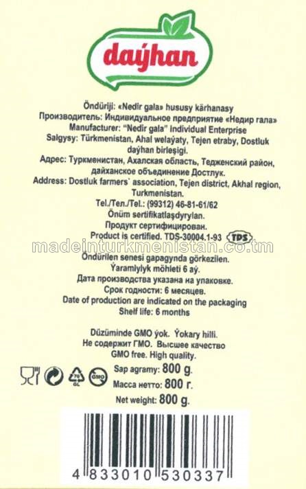 Maýonez ýaglylygy 30% 