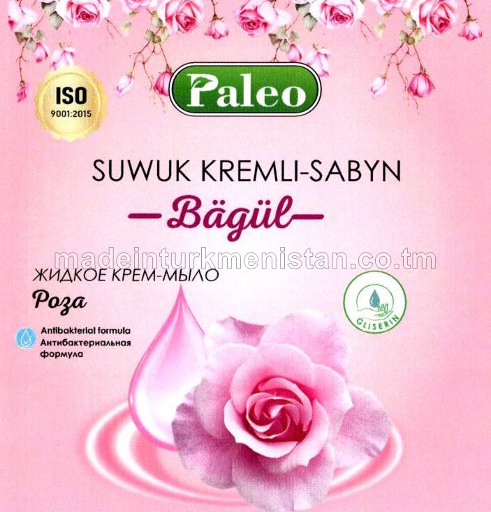 Suwuk kremli-sabyn "Bägül". Antibakterial formula